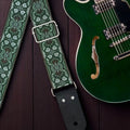 Vintage 69 Green Guitar Strap