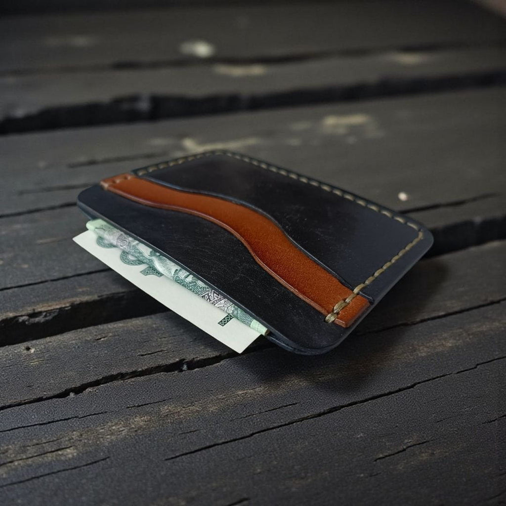 Portfel skórzany Cardholder Nero EDC