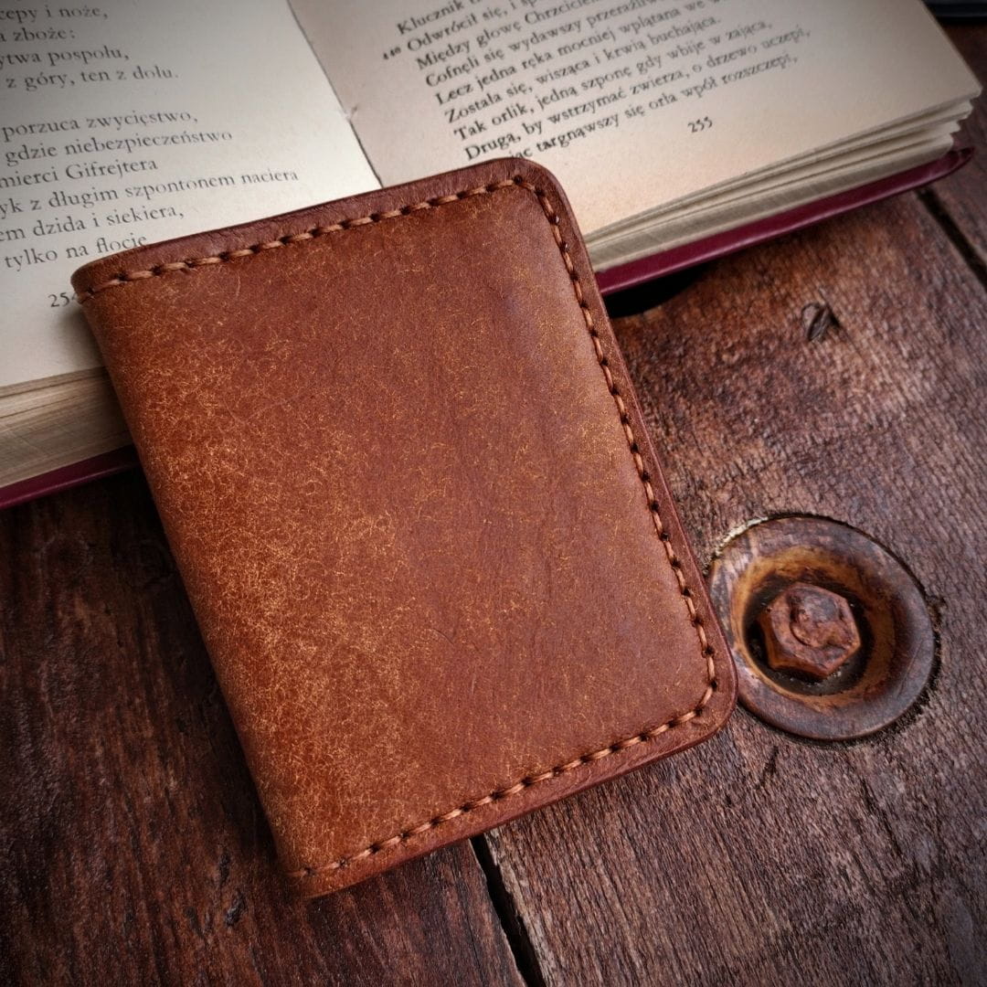 Portfel męski "Bramble" Slim Wallet Oak Barrel EDC
