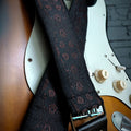 Antique Noir Vintage Guitar Strap