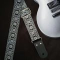 Pas do gitary Vintage Silver Paisley 