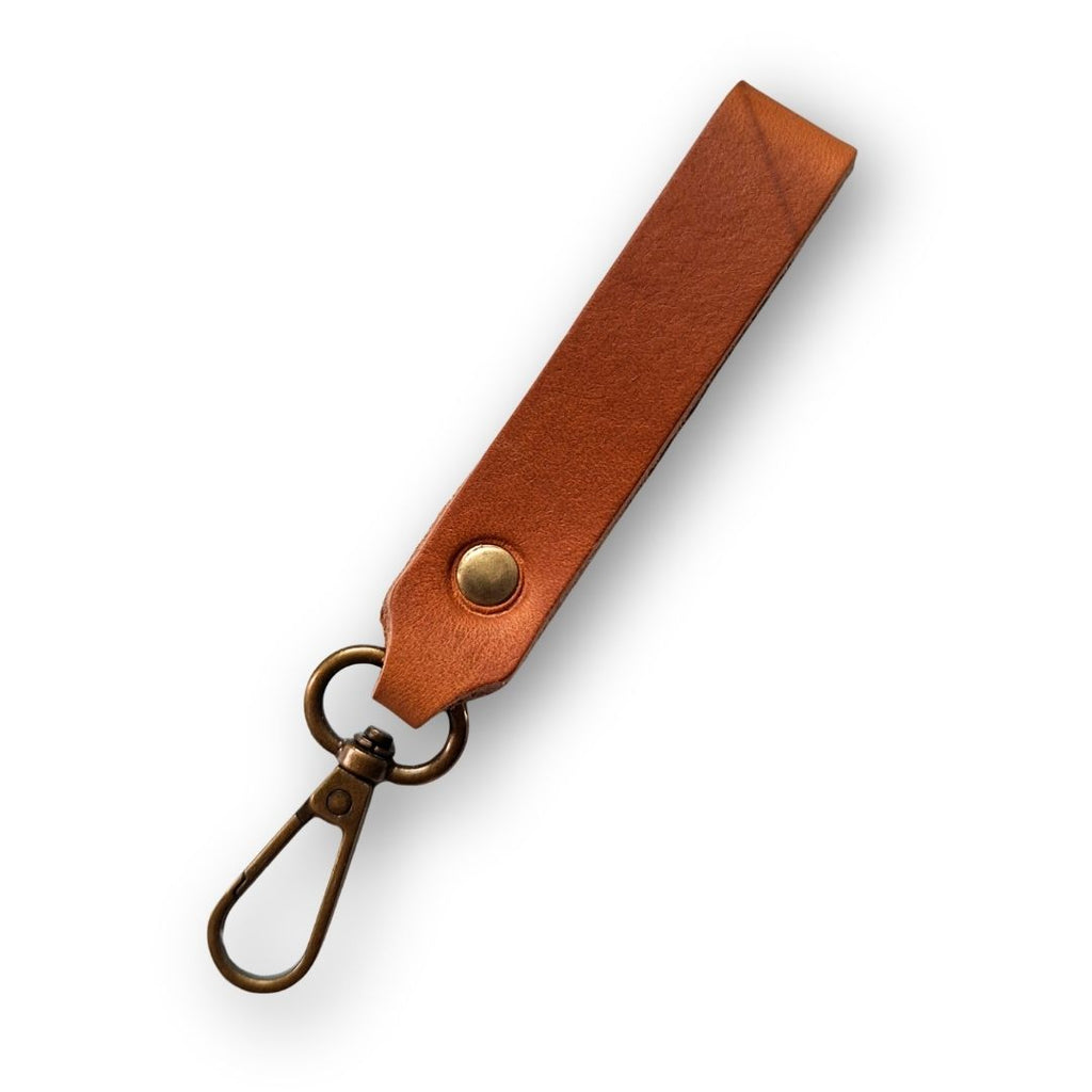 Skórzany uchwyt do paska z karabińczykiem - Belt Fob